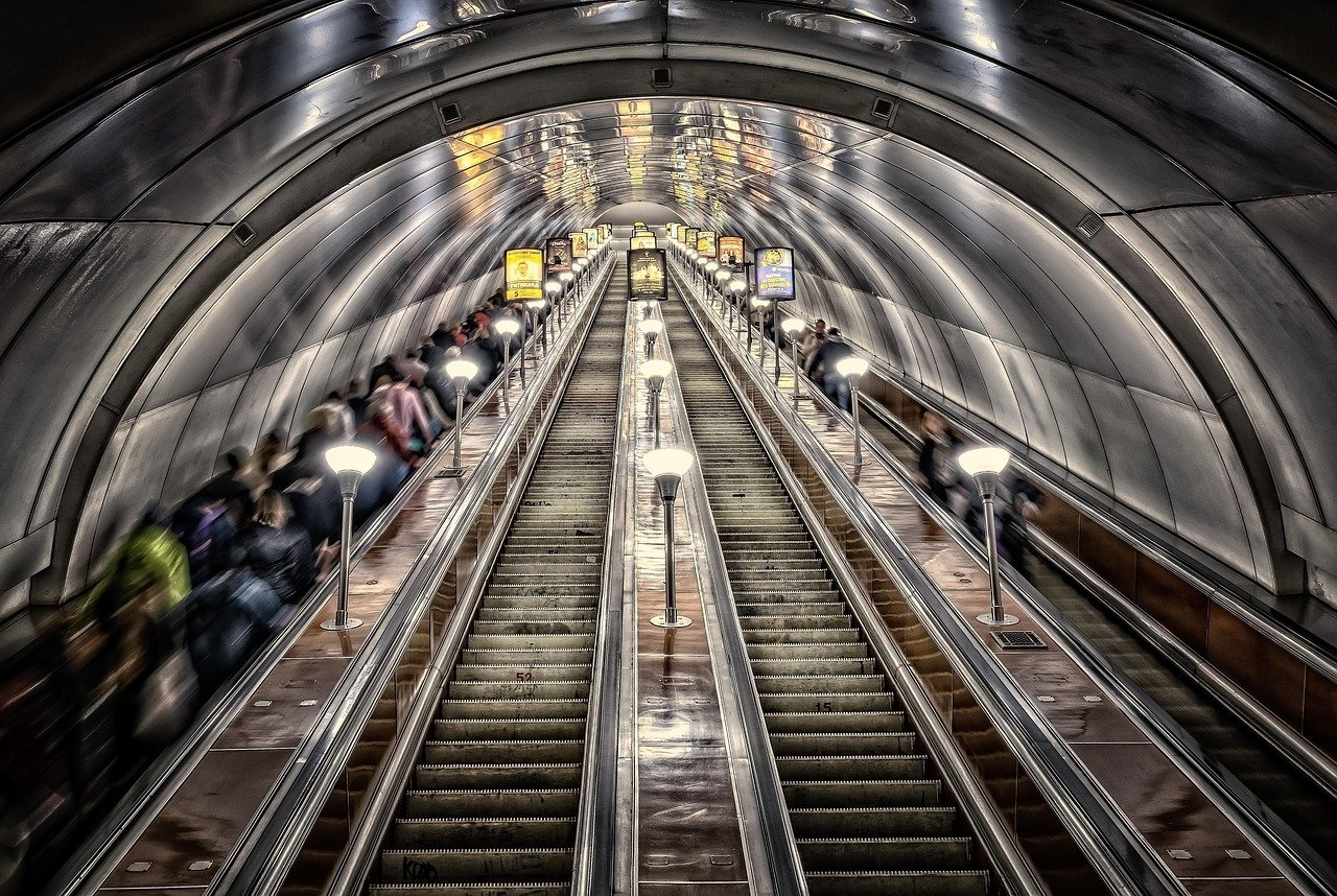 metro station, 4k wallpaper, subway, wallpaper 4k, windows wallpaper, hd wallpaper, free wallpaper, saint petersburg, free background, st petersburg, tunnel, escalator, 4k wallpaper 1920x1080, cool backgrounds, full hd wallpaper, russia, train, railway station, architecture, urban, laptop wallpaper, background, desktop backgrounds, mac wallpaper, wallpaper hd, beautiful wallpaper, wallpaper